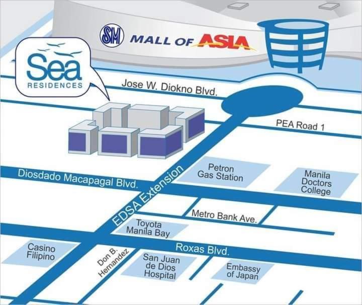Sea Residences Homey Condo By Dnj Pasay Exterior photo